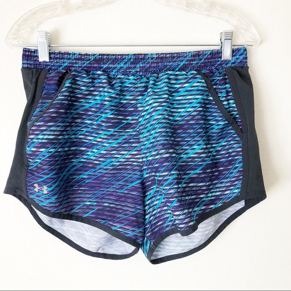Under Armour Pants - Under Amour Printed Running Shorts